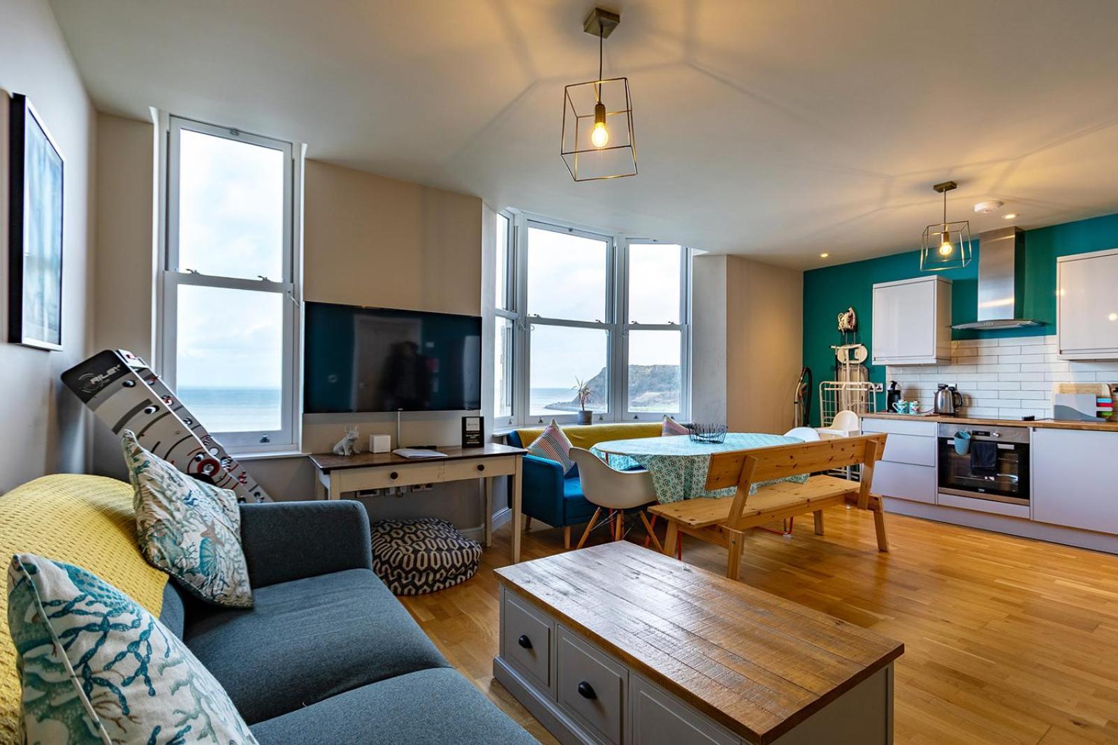 Seaview North Bay Holiday Home Apartment Скарборо Екстер'єр фото